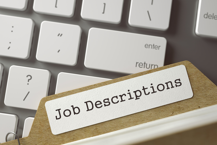 3 - Have clear job descriptions - and try to stick to them