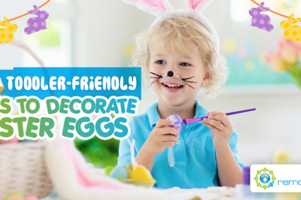 Five Toddler-Friendly Ways to Decorate Easter Eggs