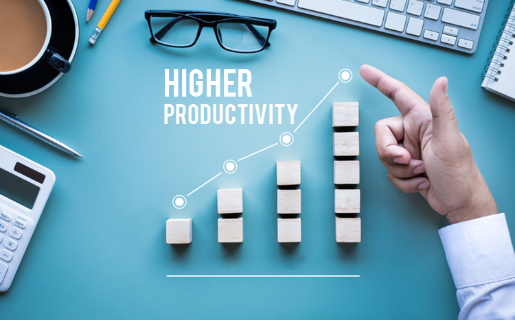 Higher productivity with help of executive assistants