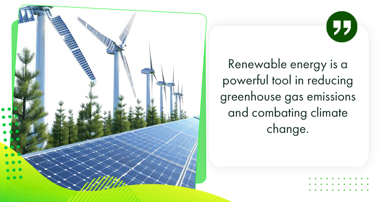 The impact of renewable energy on greenhouse gas emissions.