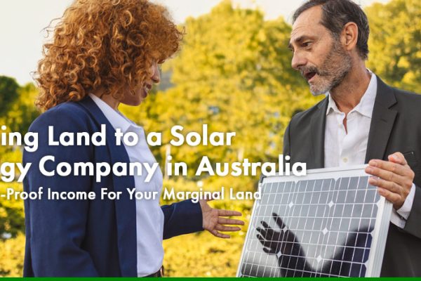 Leasing Land to a Solar Energy Company in Australia